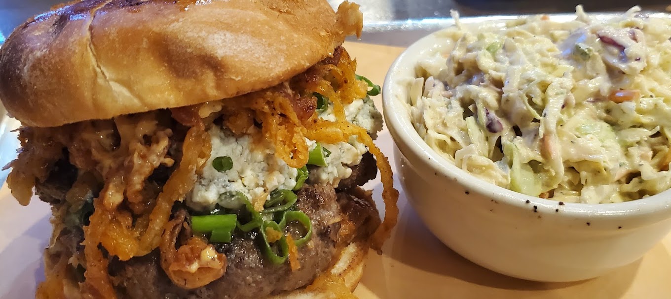 Bacon Blues Burger