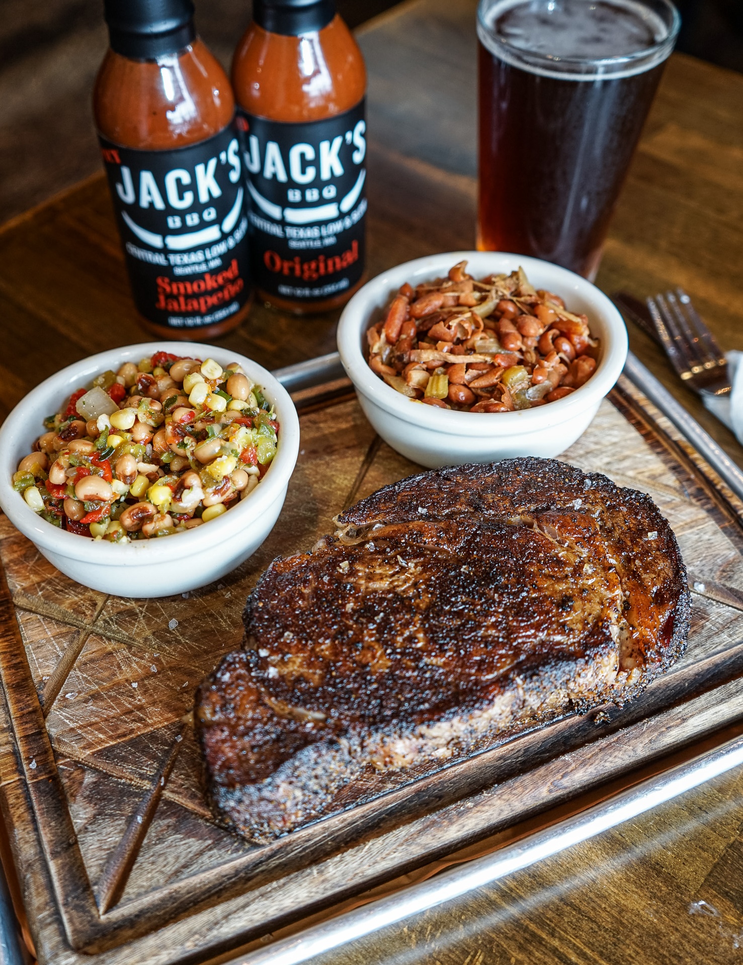 Jacks BBQ Ribeye12 oz